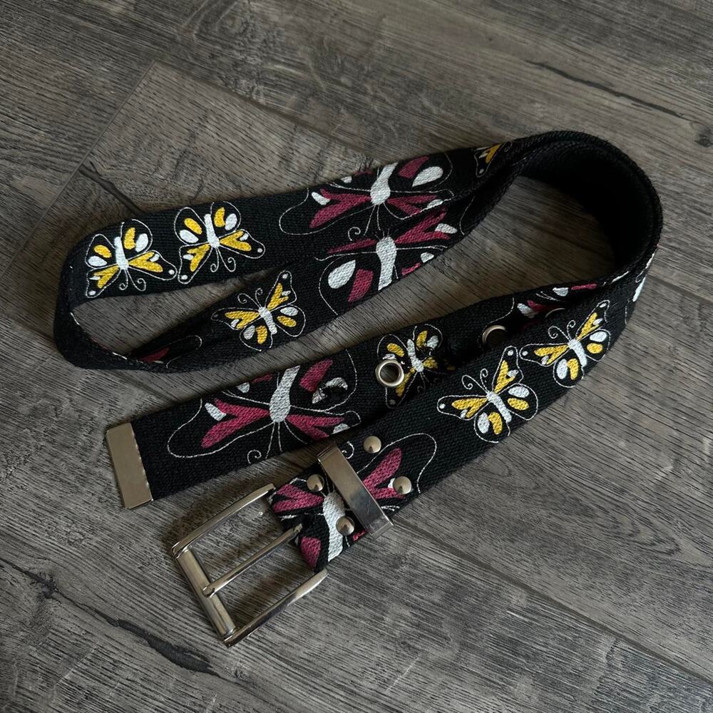 Beautiful Vintage Y2K Strappy Fairy Butterfly Tactical Belt